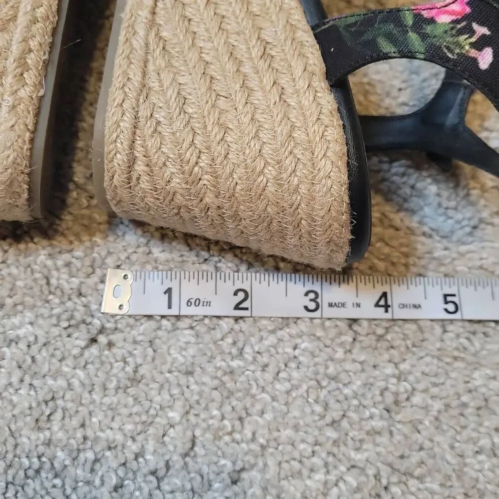 Ted Baker Women's Espadrille Wedge Sandal Size US 7/EU 37.5